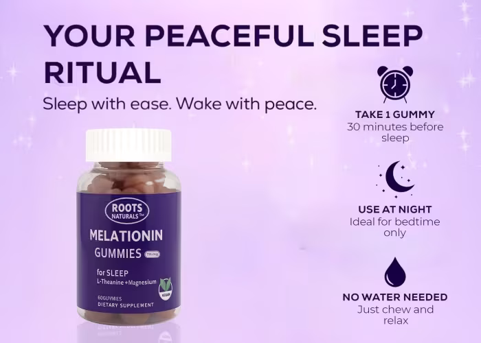 Melationin GUmmies Supplement