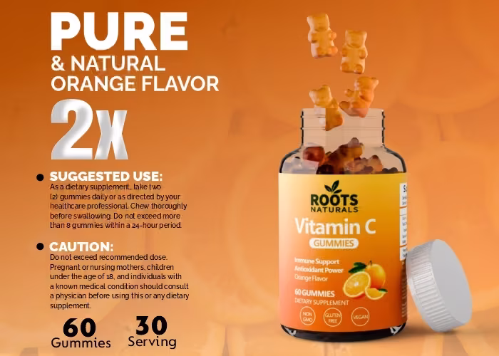 Vitamin C Gummies Supplement